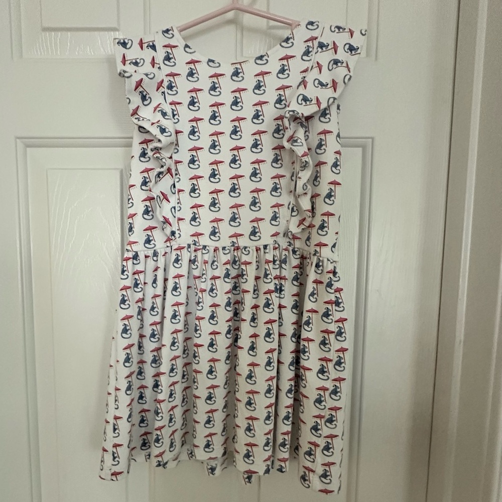 Lila and Hayes knit majestic monkey print dress  size 5